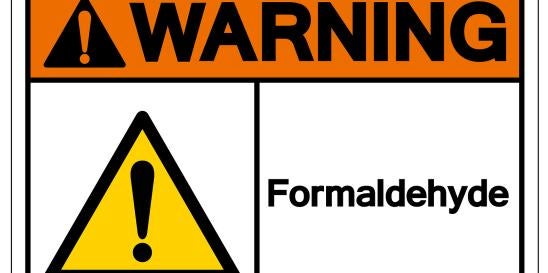 Formaldehyde Poses Risk to Human Health Says EPA