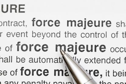 Force majeure provisions and practicability in contract provisions