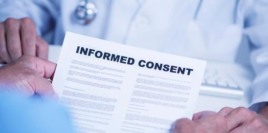 Sensitive Exams Guidance and Informed Consent Requirements