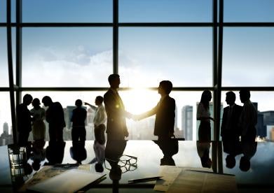 Handshake business deal, Sunrise, USCIS, Immigration