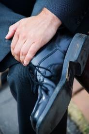 Businessman suit shoe employment law 