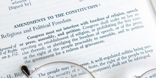 constitution, first amendment