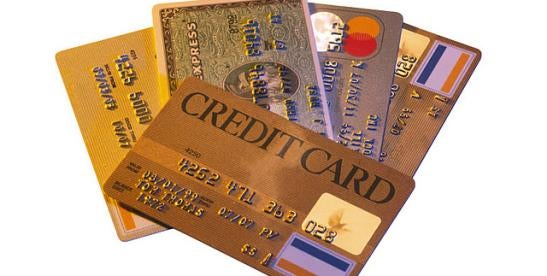 credit cards ued for reporting