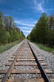 train tracks, Amtrak