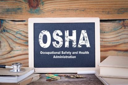 OSHA blackboard updates to COVID guidance for non-healthcare workplaces