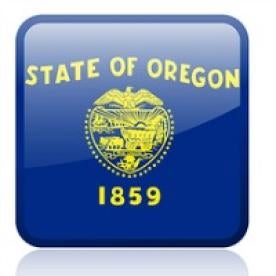 Oregon State Button