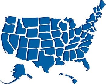 United States Map Labor and Employment Legislative Updates