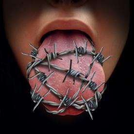 unlawful language locks up the tongue