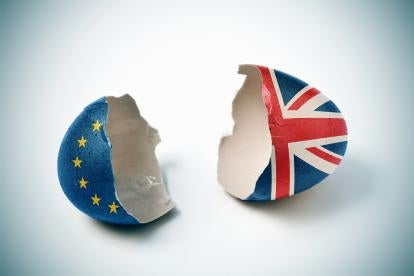 broken egg, brexit, eu
