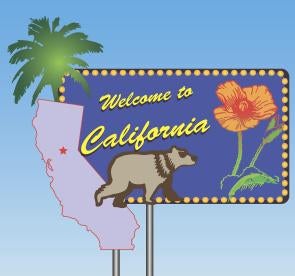 California, Welcome Sign