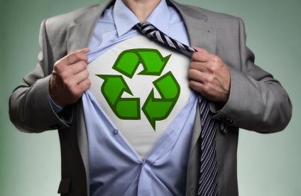 suit, green, recycle, environment