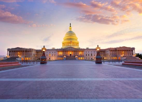 congress at dusk where environmental legislation thrives