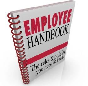 employee handbook, leave act, scheduling act