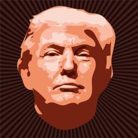 Trump Headshot, President Elect, 100 days