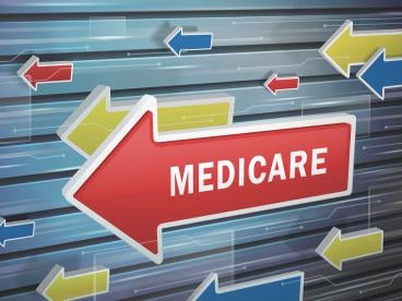 Medicare payment options to the left