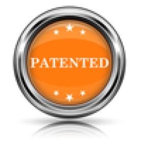 Orange Patented Button