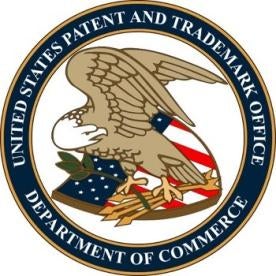Official seal of USPTO DOC United States Patent and Trademark Office Department of Commerce