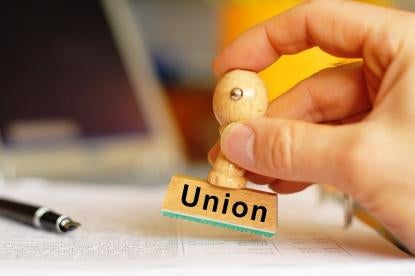 union financial report rubber stamp
