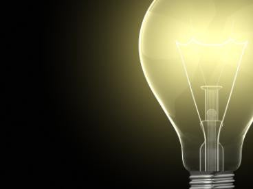the idea lightbulb that illuminates invention ideas