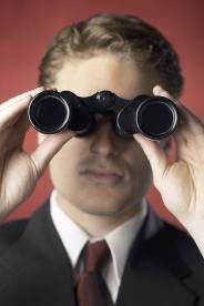 Insider Trading Binoculars Spy