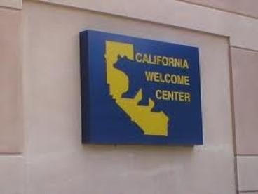 California Welcome Sign