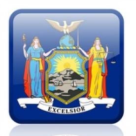 new york state seal button