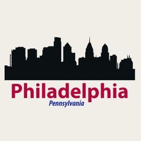 Philadelphia Skyline Graphic