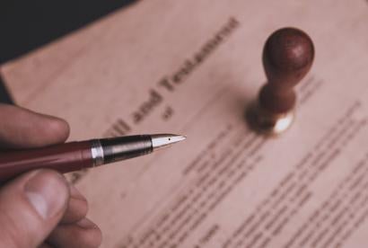 signing your will