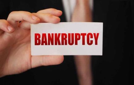 Bankruptcy in real life