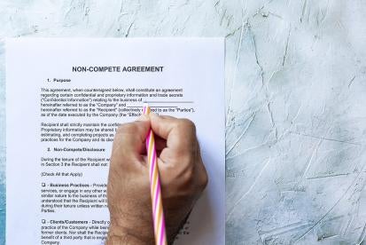 signing what turns out to be an illegal noncompete agreement