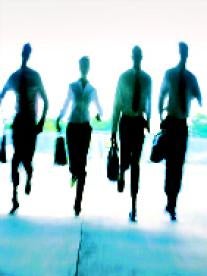 Business People Running - Biodefense Team - legal regulatory