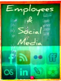 Blackboard with Employees & Social Media Labor & Employment Law NLRB