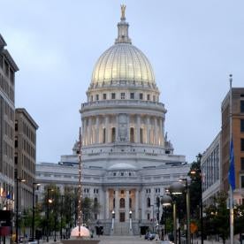 Wisconsin state capital building
