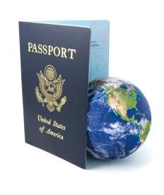 Passport and Globe