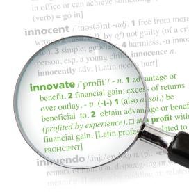 Innovate in the dictionary,  intellectual property rights inventions developed using federal funds.