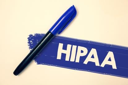 HIPAA amendments data privacy