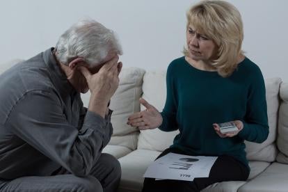 elderly couple, financial abuse