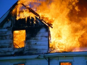 house on fire, coverage denial, west virginia
