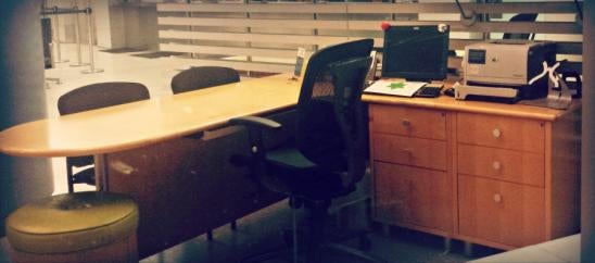 empty office, public holiday, poland