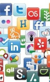 social media icons, law office marketing, online presence