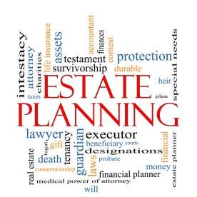 words about estate planning and aging finacial coverage