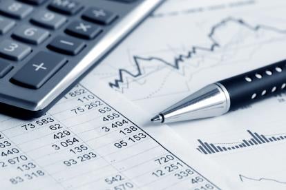 financial markets, paperwork, calculator