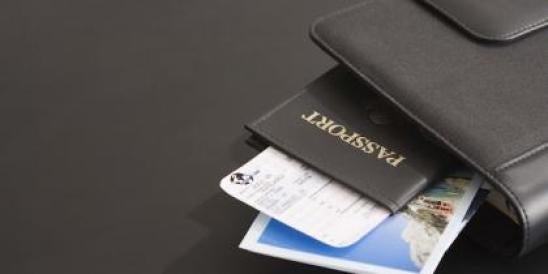 Travel Documents, wallet, canada visa