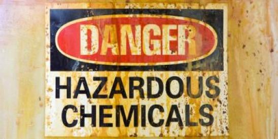 Danger Hazardous Chemicals