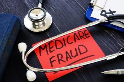 Medicare Fraud Multiple Whistleblowers in a Healthcare setting with Rx Pad stethoscope