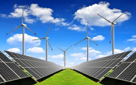 wind, solar renewable energy