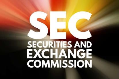 Securities Exchange Commission SEC Names Rule Investment Act
