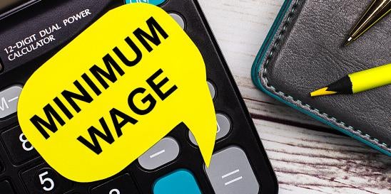 Hourly Minimum Wage Rate Increases