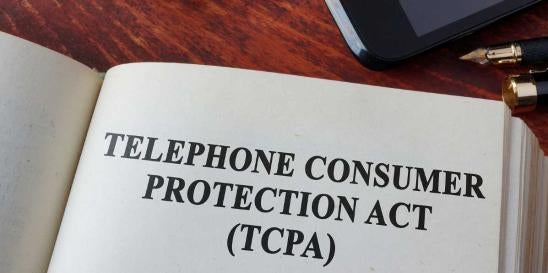 TCPA amend bill legislation message