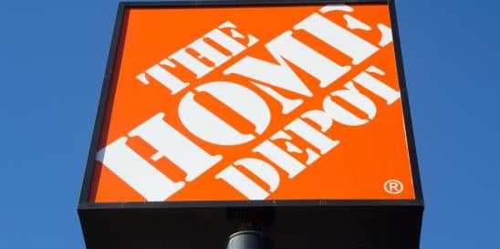 Display of BLM Insignia on Home Depot Uniform